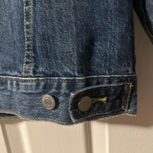 Levu Strauss & Co women's jean jacket jacket 90s